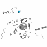 OEM 2021 Lexus LC500 Amplifier Assembly, Air Diagram - 88650-11043