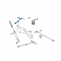 OEM 2008 Lexus GX470 Upper Control Arm Assembly Diagram - 48710-35060