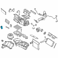 OEM 2012 Lincoln MKZ Expansion Valve Diagram - AE5Z-19849-A