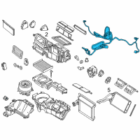 OEM Mercury Milan Wire Harness Diagram - AE5Z-19D887-AA