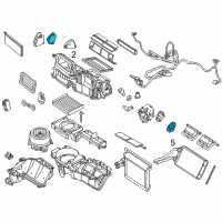 OEM 2012 Lincoln MKZ Motor Diagram - AE5Z-19E616-A