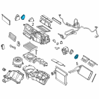 OEM 2011 Mercury Milan Motor Diagram - AE5Z-19E616-A