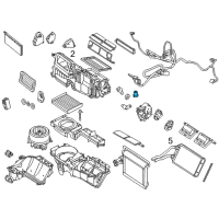 OEM 2011 Lincoln MKZ Valve Cap Diagram - AE5Z-19D702-A