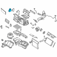 OEM 2012 Ford Fusion Motor Diagram - AE5Z-19E616-C