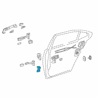 OEM 2019 Toyota Mirai Upper Hinge Diagram - 68770-30140
