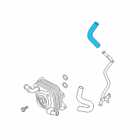 OEM 2019 Nissan NV2500 Hose Water Diagram - 21306-EZ31A