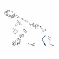 OEM 2014 Hyundai Tucson Sensor Assembly-Oxygen Diagram - 39210-2E210