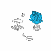 OEM 2005 Honda Accord Blower Sub-Assy. Diagram - 79305-SDP-A01