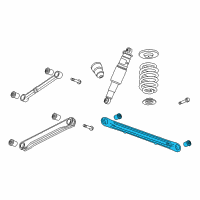 OEM 2020 GMC Yukon Lateral Arm Diagram - 22902203