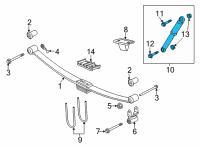 OEM 2022 Ram 3500 ABSBR Pkg-Suspension Diagram - 68449358AC