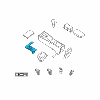 OEM Nissan Maxima FINISHER - Console Indicator Diagram - 96941-ZY10B