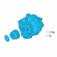 OEM 2016 Ford Mustang Alternator Diagram - GR3Z-10346-K