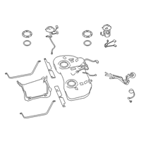 OEM Nissan Altima Hose-Filler Diagram - 17228-6CC0A