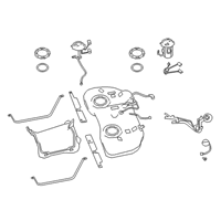 OEM 2019 Nissan Altima Hose-Filler Diagram - 17228-6CC0A