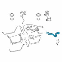 OEM Nissan Altima Tube Assy-Filler Diagram - 17221-6CC0A