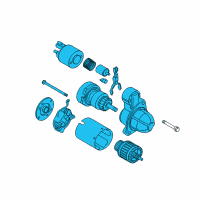 OEM 2012 Kia Sorento Starter Assy Diagram - 361002G100SJ