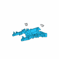 OEM 2005 Ford F-150 Transmission Crossmember Diagram - 4L3Z-6A023-AA