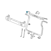 OEM Ram Bolt-HEXAGON Head Diagram - 6104368AA