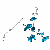 OEM 2020 Kia Soul Lever Assembly-Atm Diagram - 46700K0110