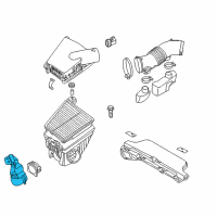 OEM 2012 Hyundai Genesis Duct-Air "B" Diagram - 28210-3M250