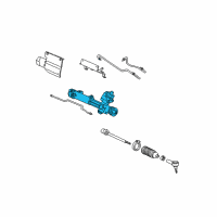OEM Mercury Sable Gear Assembly Diagram - YF1Z-3504-DARM