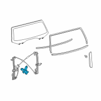 OEM 2019 Toyota Sequoia Motor Diagram - 85710-0C140