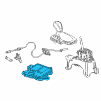 OEM Cadillac Transmission Controller Diagram - 24276934