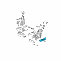 OEM 2006 Toyota Sequoia Cushion Shield Diagram - 71812-0C050-E0