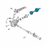 OEM 2020 Ford Transit-350 HD SHAFT ASY - DRIVE Diagram - LK4Z-4A376-A