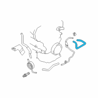 OEM 2003 Infiniti FX35 Hose-Water Diagram - 21306-AQ811