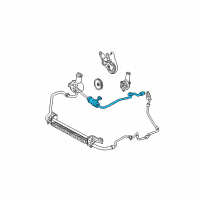 OEM 2001 Mercury Sable Pressure Hose Diagram - 1F1Z-3A719-AB