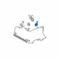 OEM 2001 Mercury Sable Power Steering Pump Diagram - XF1Z-3A674-BCRM