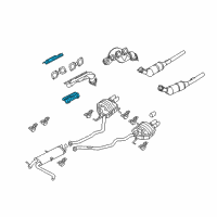 OEM BMW X5 Heat Resistant Plate Diagram - 11-62-7-532-924