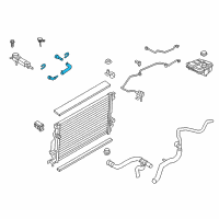 OEM 2019 Ford SSV Plug-In Hybrid Hose Assembly Diagram - DS7Z-8C289-B