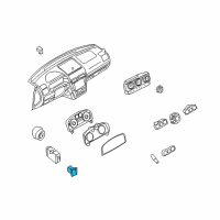 OEM Mercury Lock Switch Diagram - 6E5Z-54432A38-AA