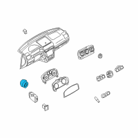 OEM Mercury Milan Headlamp Switch Diagram - 8E5Z-11654-CA