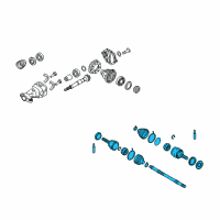 OEM Infiniti M37 Drive SHFT REARRH Diagram - 39600-1MA0A