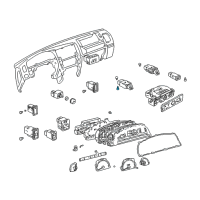 OEM 2000 Toyota 4Runner Bulb Diagram - 84999-10850