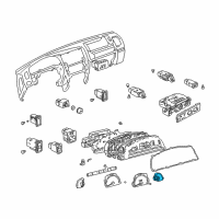 OEM Toyota 4Runner Fuel Gauge Diagram - 83882-3D250