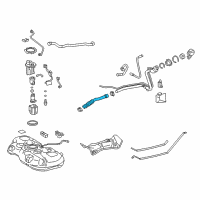 OEM Toyota Prius V Filler Hose Diagram - 77213-47090