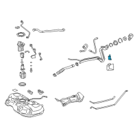 OEM 2015 Scion tC Filler Pipe Clip Diagram - 77229-47080