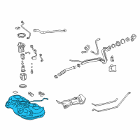 OEM 2014 Toyota Prius V Fuel Tank Diagram - 77001-47160