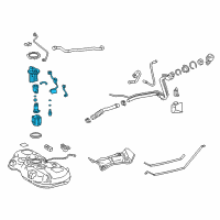 OEM 2013 Toyota Prius V Fuel Pump Diagram - 77020-47111