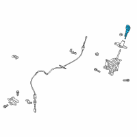 OEM Ford C-Max Shift Knob Diagram - CJ5Z-7213-HB