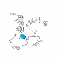 OEM Buick Vapor Canister Diagram - 17113690