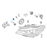 OEM 2015 BMW 228i xDrive Grommet Diagram - 63-11-7-388-918