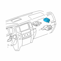 OEM 2004 Toyota 4Runner Computer Diagram - 89780-35090