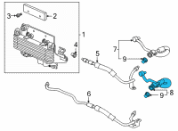OEM 2020 Honda Ridgeline PIPE (ATF) Diagram - 25210-5MK-026