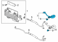 OEM 2022 Honda Ridgeline PIPE (ATF) Diagram - 25220-5MK-026