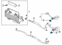 OEM 2022 Honda Ridgeline CONNECTOR, QUICK Diagram - 25910-5MK-013